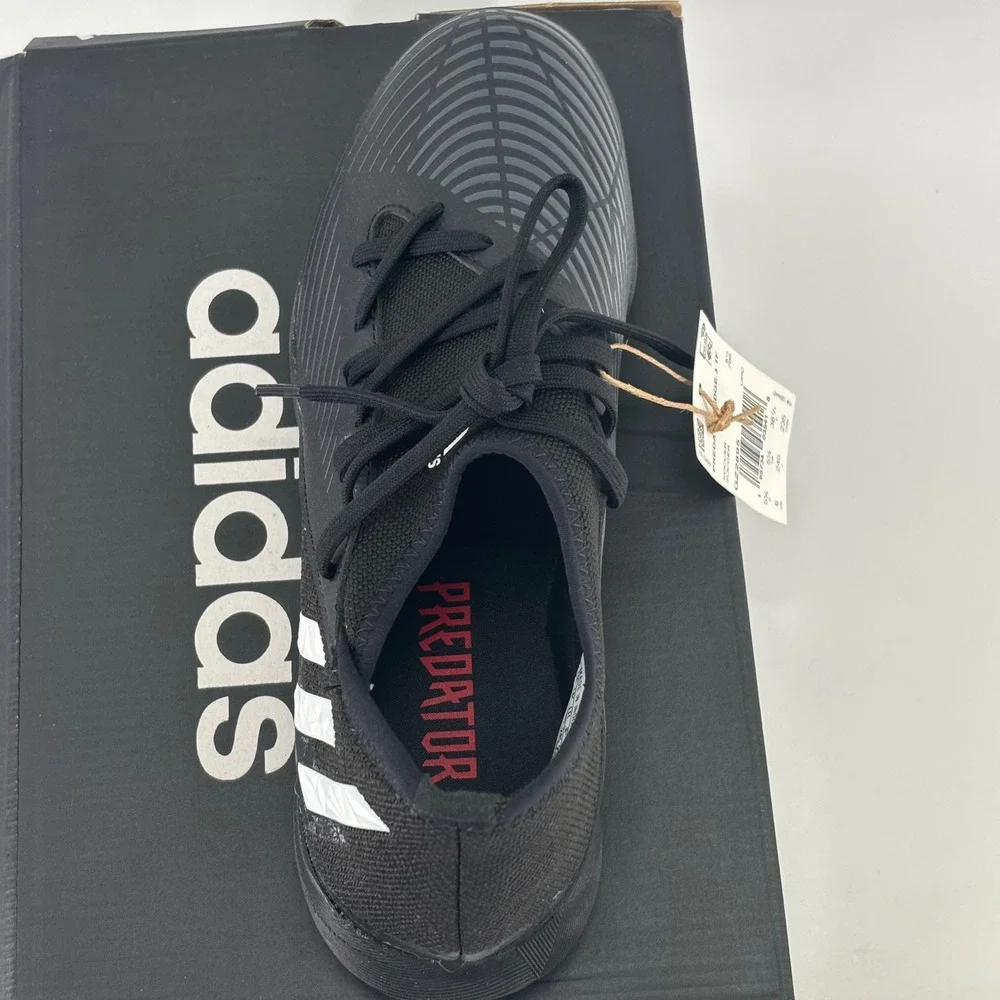 Adidas Predator Edge.3 TF J Youth Size 6 Black Soccer Cleats GZ2895 New Turf